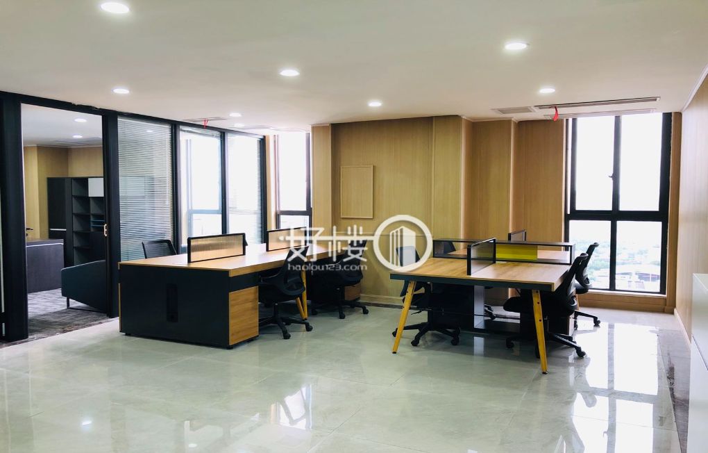 气博线外城市花园 全新装修三面采光视野开阔写字楼|办公室出租|租赁/租金/图片