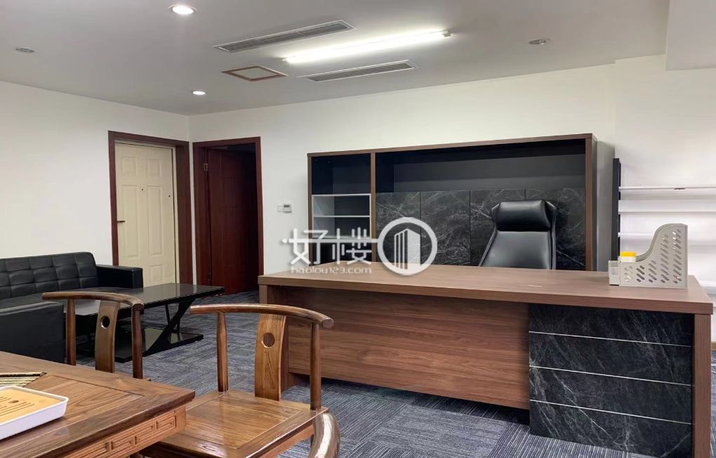 气博中心 线外 全新精装修带家具 交通便捷 写字楼|办公室出租|租赁/租金/图片