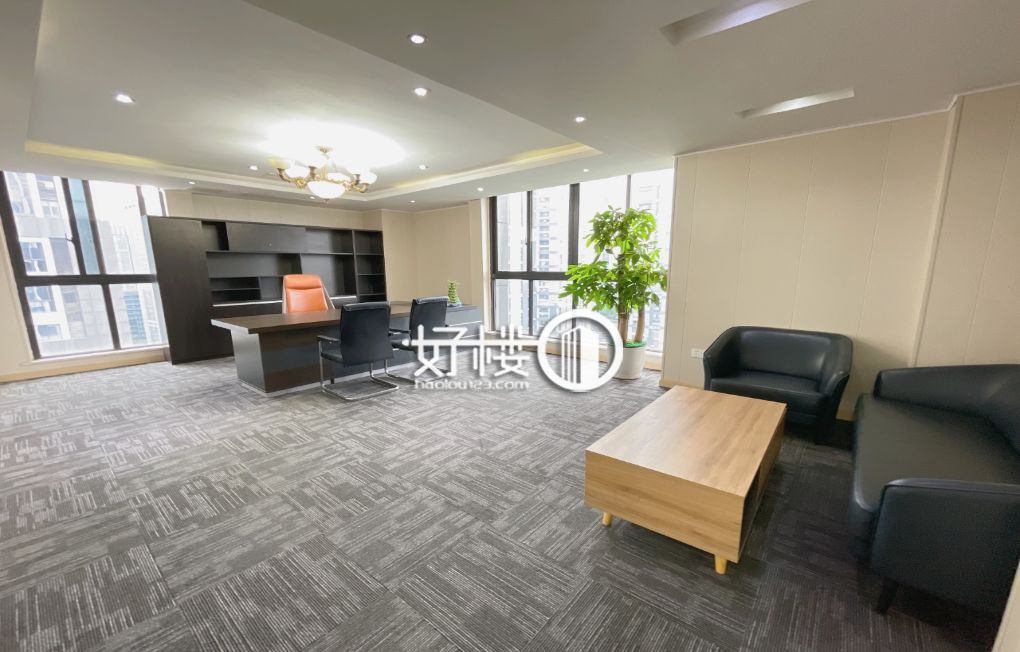 汽博线外出售丨装修带家具拎包入驻丨舒适格局写字楼|办公室出租|租赁/租金/图片