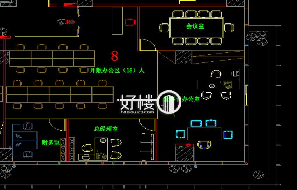 绿地保税中心3号楼写字楼|办公室出租|租赁/租金/图片