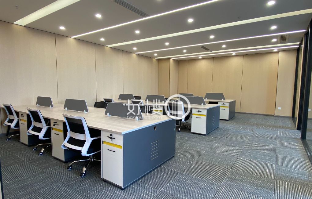 江北寸滩绿地保税中心丨精装修带露台写字楼|办公室出租|租赁/租金/图片