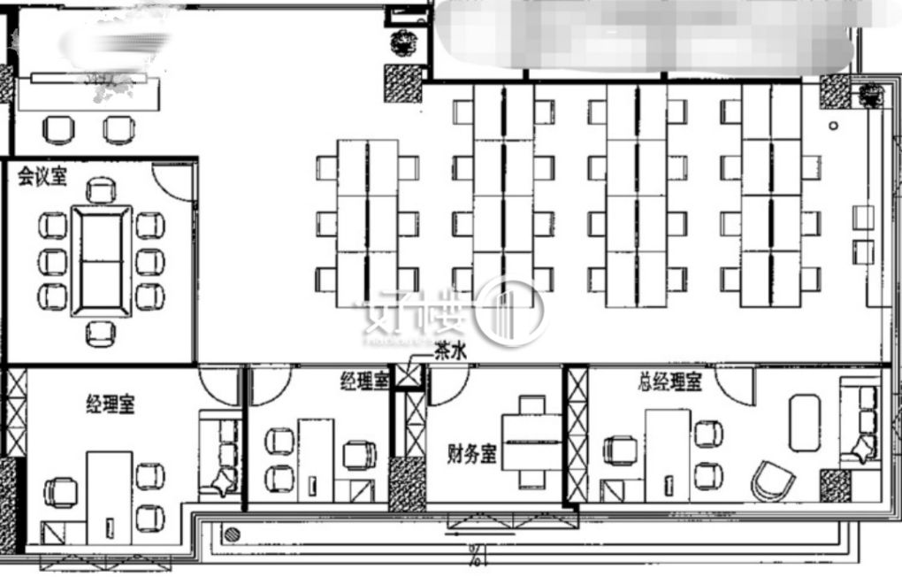 绿地保税中心6号楼1单元写字楼|办公室出租|租赁/租金/图片