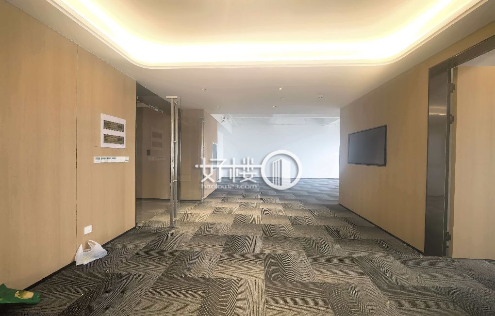 江北寸滩绿地保税中心精装修写字楼业主直租面积可组合写字楼|办公室出租|租赁/租金/图片