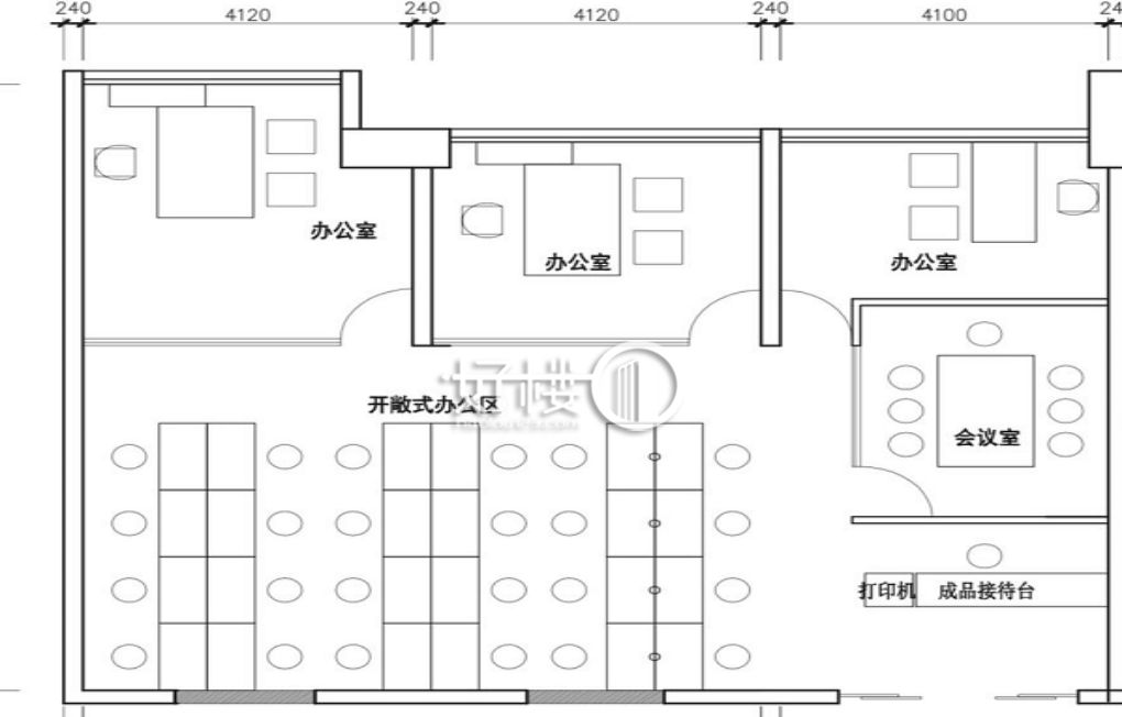 绿地保税中心7号楼写字楼|办公室出租|租赁/租金/图片