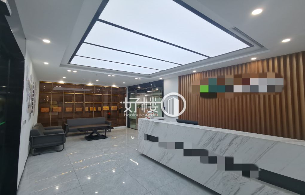 江北双轻轨口绿地保税中心精装修带家具业主直租m²写字楼|办公室出租|租赁/租金/图片