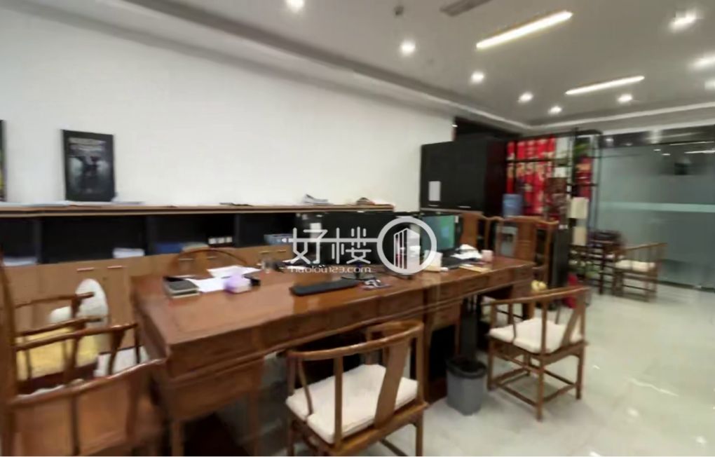 寸滩保税港绿地保税中心正对电梯口精装修办公室出租写字楼|办公室出租|租赁/租金/图片