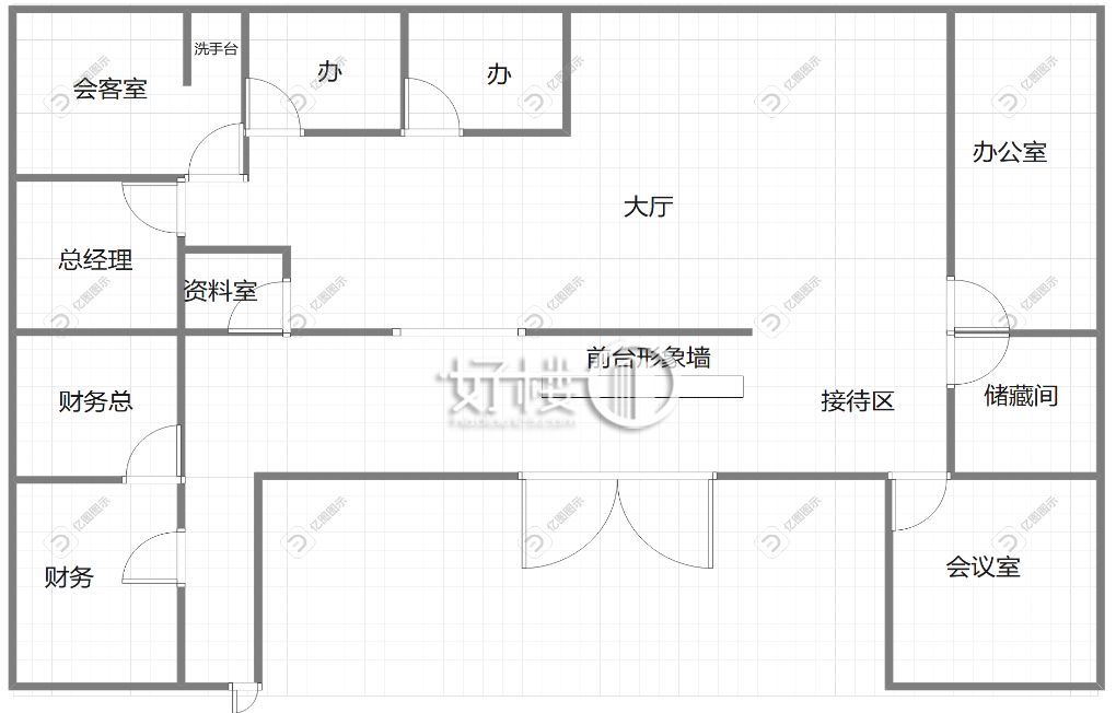 绿地保税中心8号楼写字楼|办公室出租|租赁/租金/图片
