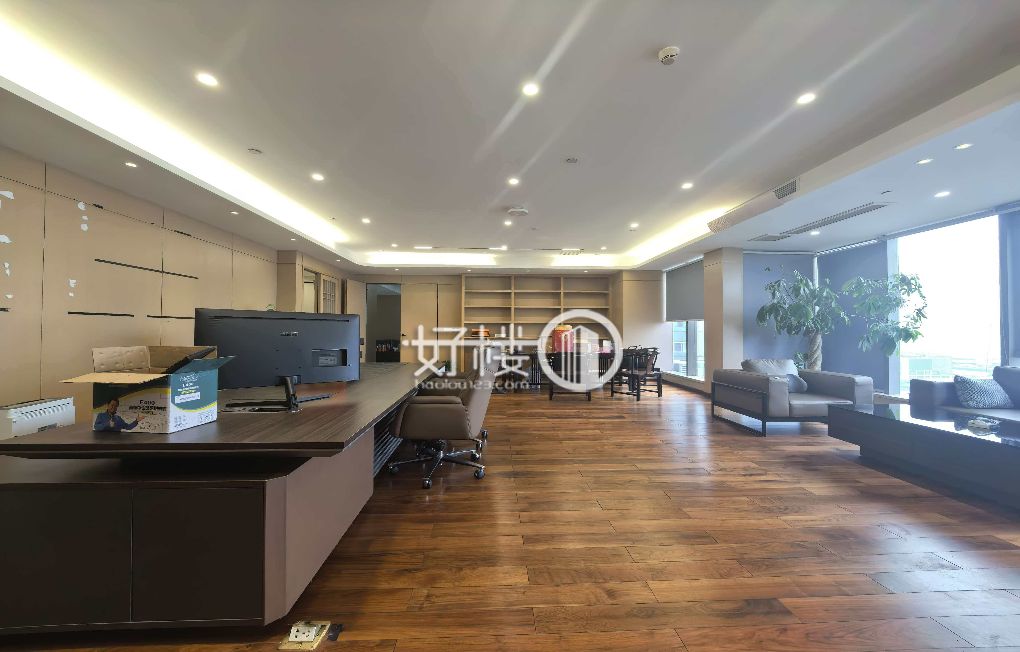 业主直租江北绿地保税中心精装修办公出租写字楼|办公室出租|租赁/租金/图片