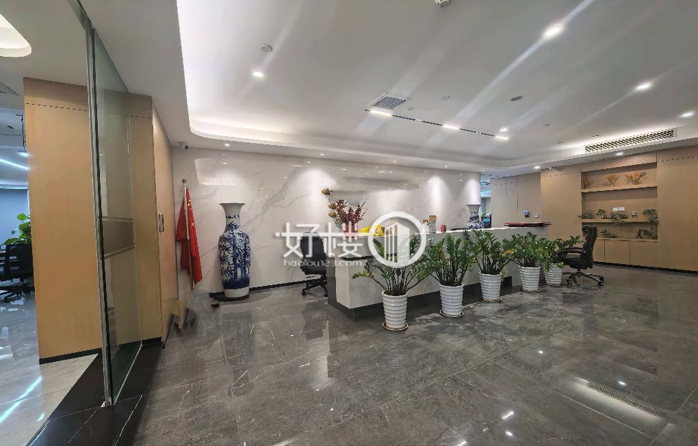 江北绿地保税中心精装修办公室业主直租写字楼|办公室出租|租赁/租金/图片