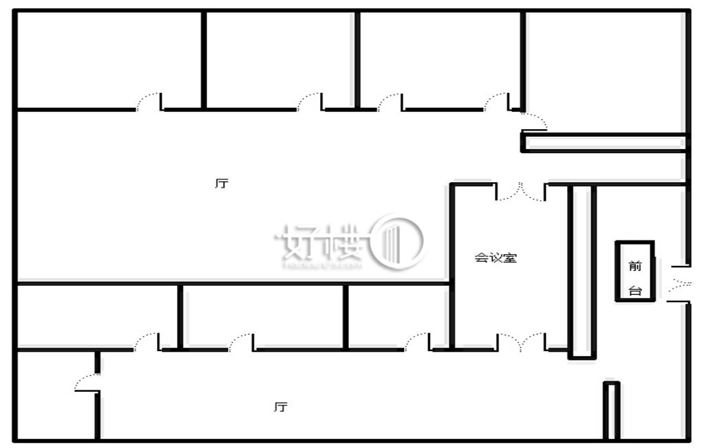 绿地保税中心8号楼写字楼|办公室出租|租赁/租金/图片