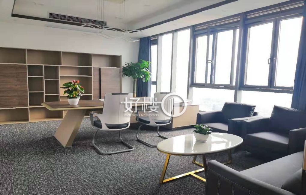 绿地保税中心 精装修 带家具 拎包入住 交通方便 写字楼|办公室出租|租赁/租金/图片