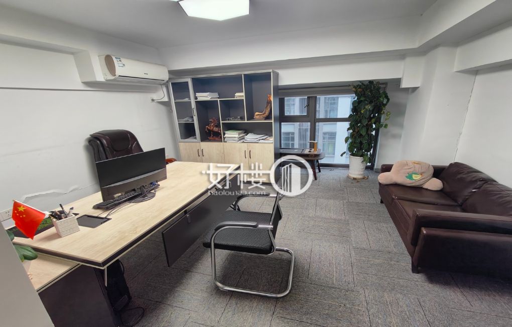 3隔间+16工位 物业费只要2.5元 独立空调控制写字楼|办公室出租|租赁/租金/图片