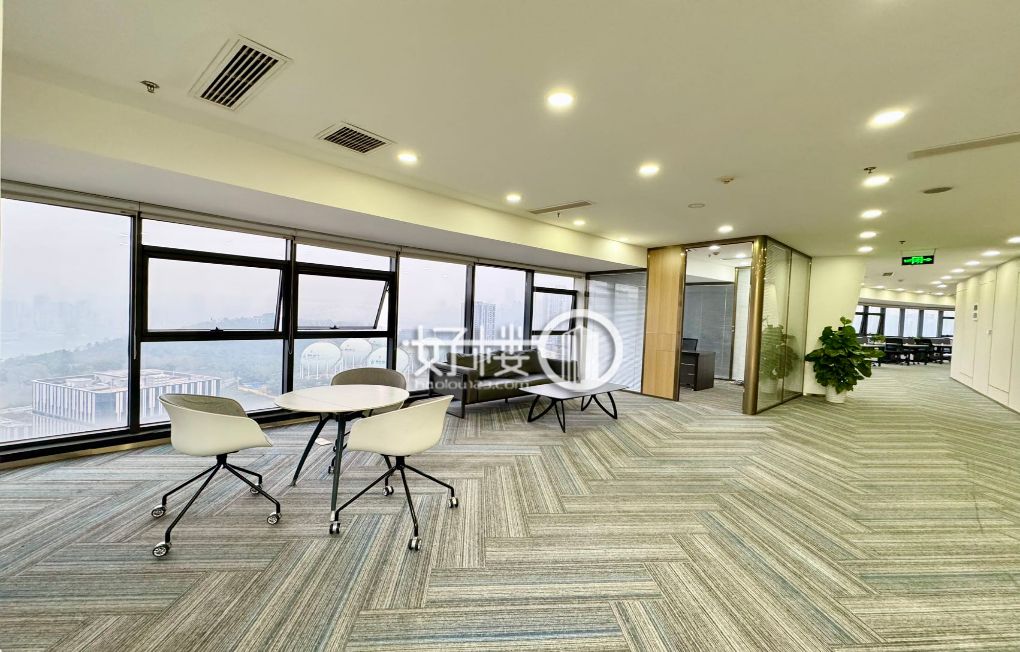 江北区万晟通世纪大厦 精装带家具出租 电梯口户型 写字楼|办公室出租|租赁/租金/图片
