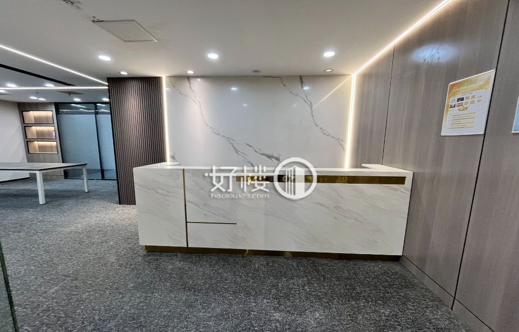 观音桥轻轨口 豪华装修 拎包入住 家具全部配齐m²写字楼|办公室出租|租赁/租金/图片