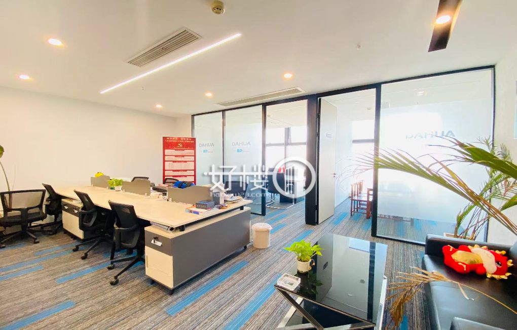 精装带家具 两办公室一大厅 楼下就是轻轨站写字楼|办公室出租|租赁/租金/图片