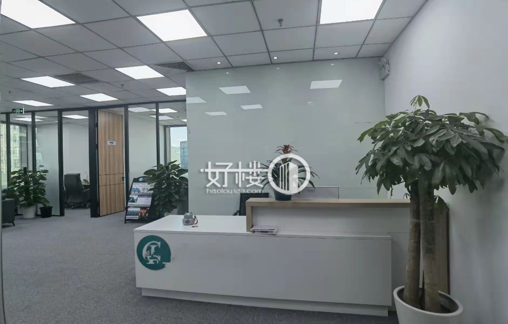 解放碑CBD英利国际优质端头户型办公室出租 采光好m²写字楼|办公室出租|租赁/租金/图片