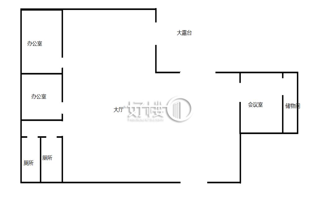 英华天元1号楼写字楼|办公室出租|租赁/租金/图片