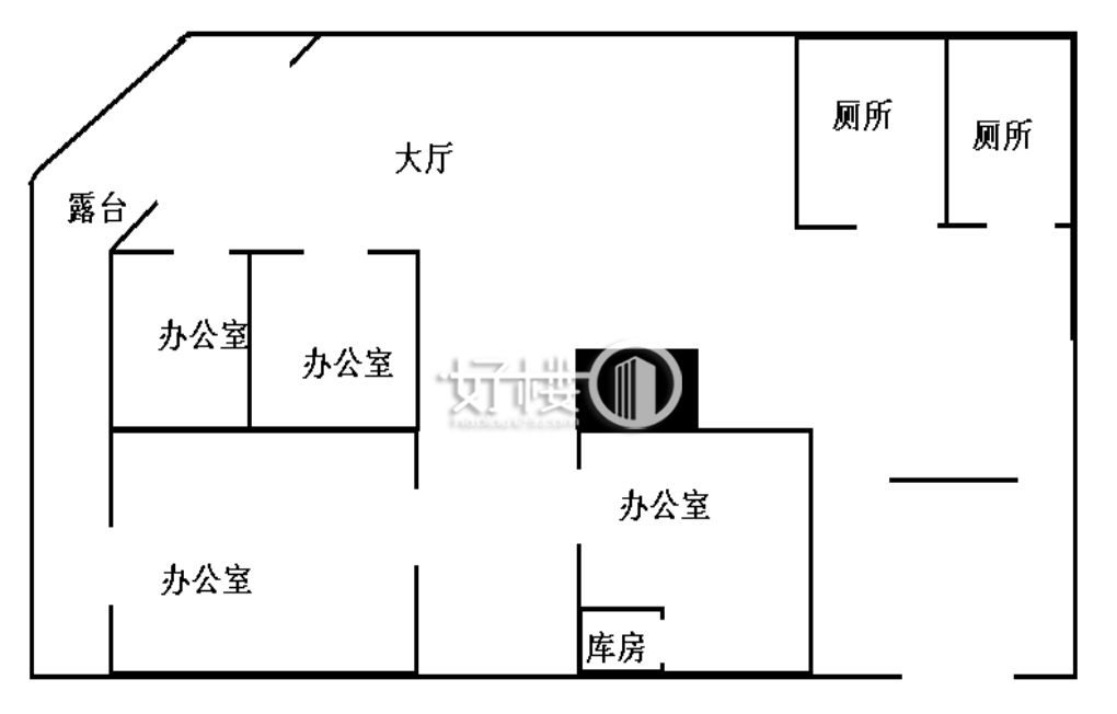 英华天元5号楼写字楼|办公室出租|租赁/租金/图片