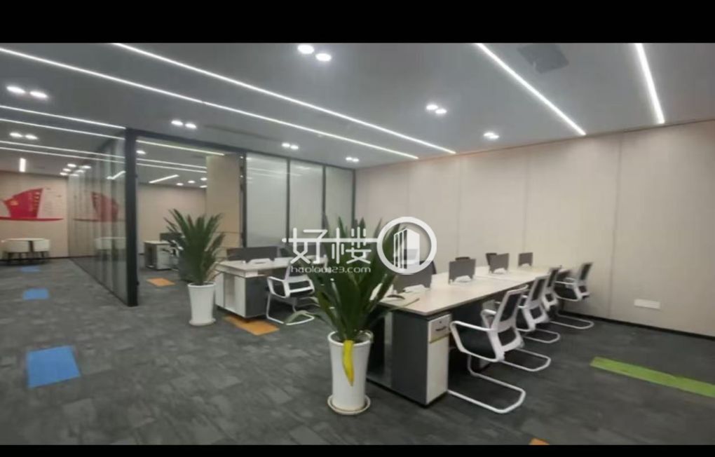 南坪  融创玖玺国际  精装出租 户型方正 写字楼|办公室出租|租赁/租金/图片