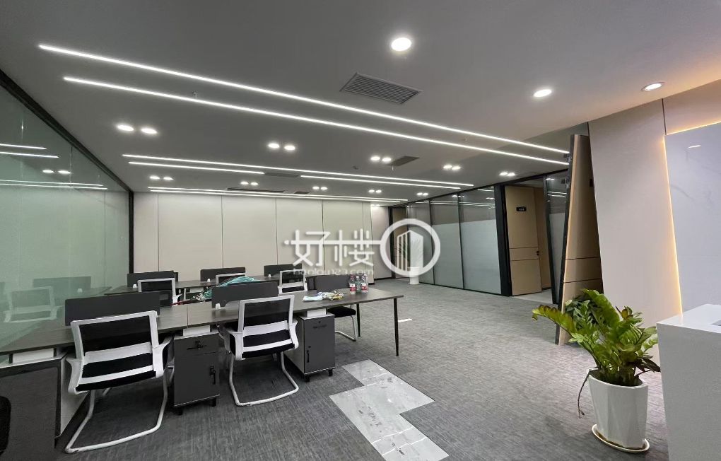 玖玺国际 户型方正 采光好 全新装修带家具写字楼|办公室出租|租赁/租金/图片
