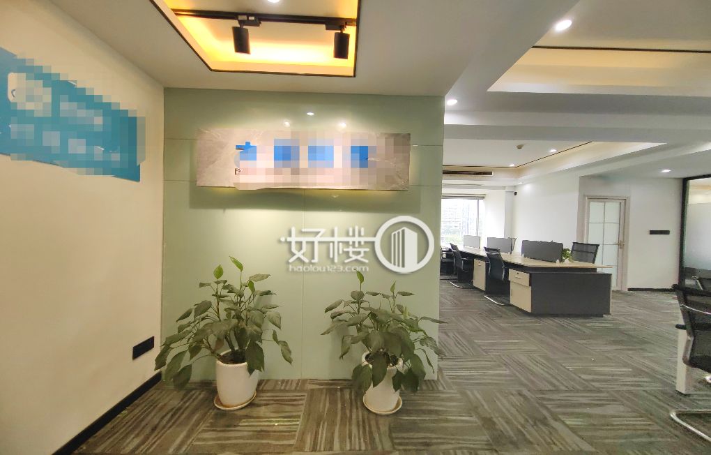 南坪  融创玖玺国际  精装出租 户型方正 还等什写字楼|办公室出租|租赁/租金/图片