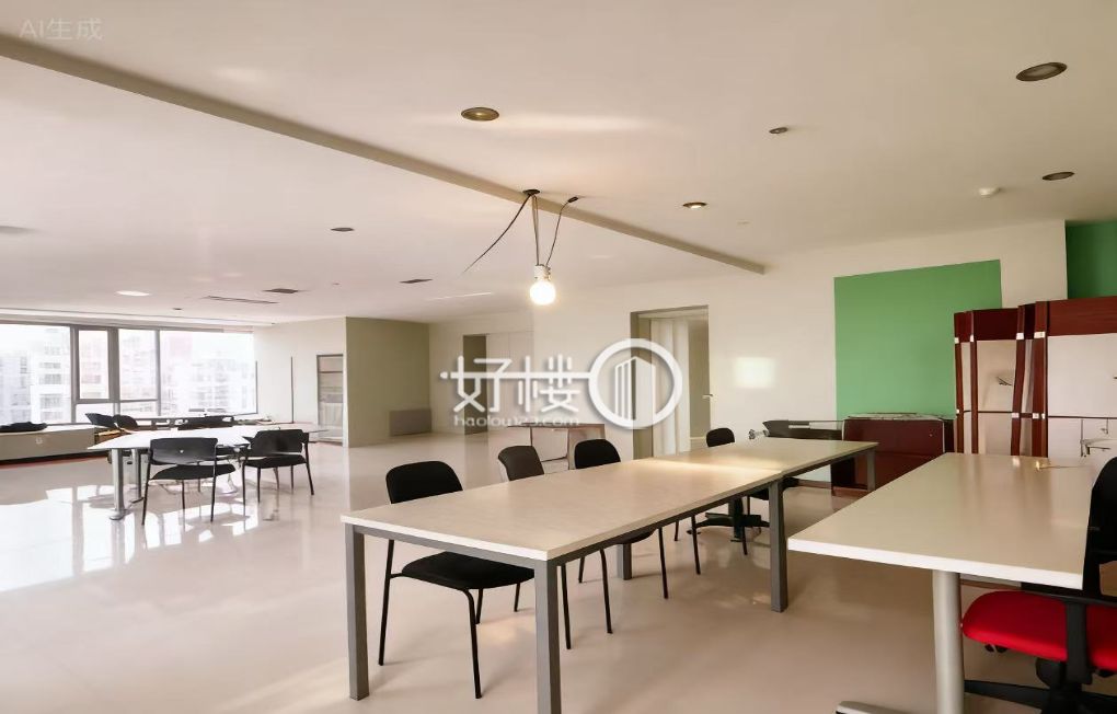 出售南坪会展旁融创玖玺国际140平精装带办公家具写字楼|办公室出租|租赁/租金/图片
