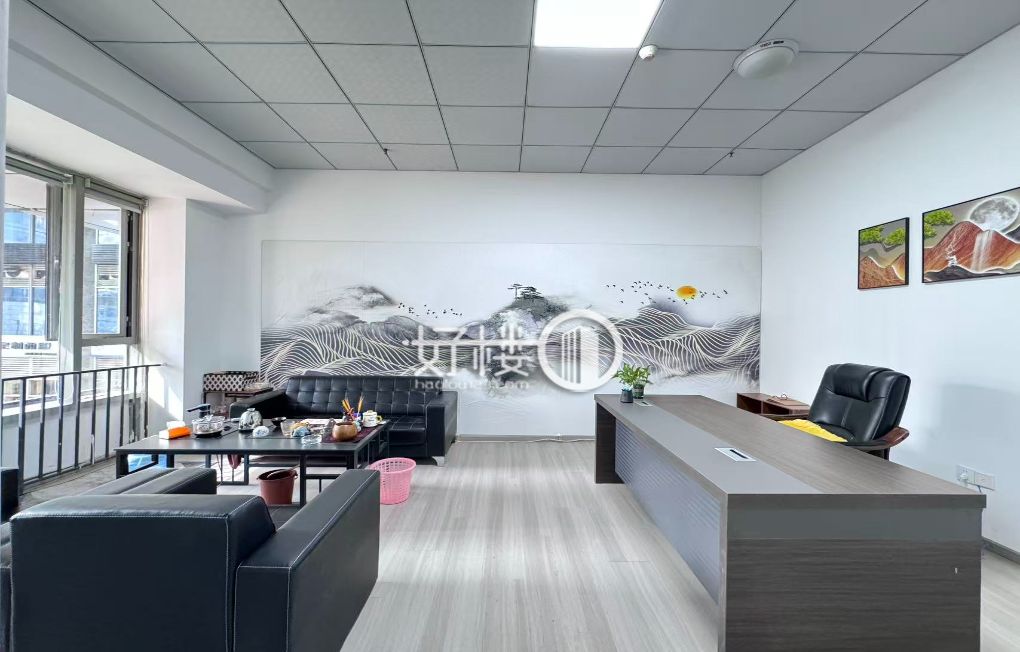 出租南坪玖玺国际精装办公室 户型方正写字楼|办公室出租|租赁/租金/图片