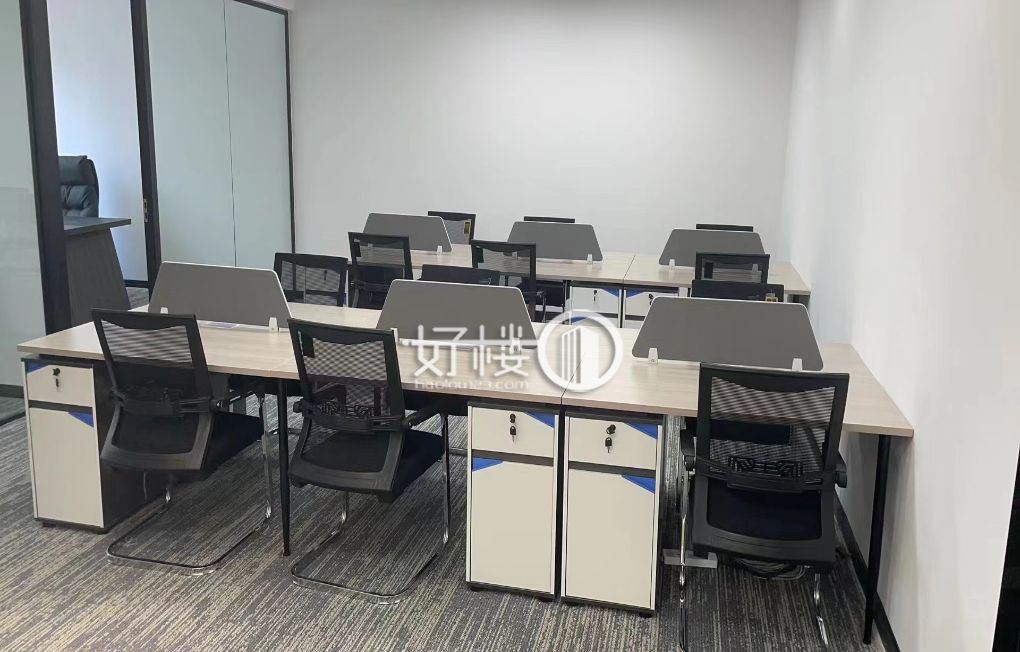 汽博核心商圈融创金贸时代精装修带家具拎包入住特价m²写字楼|办公室出租|租赁/租金/图片