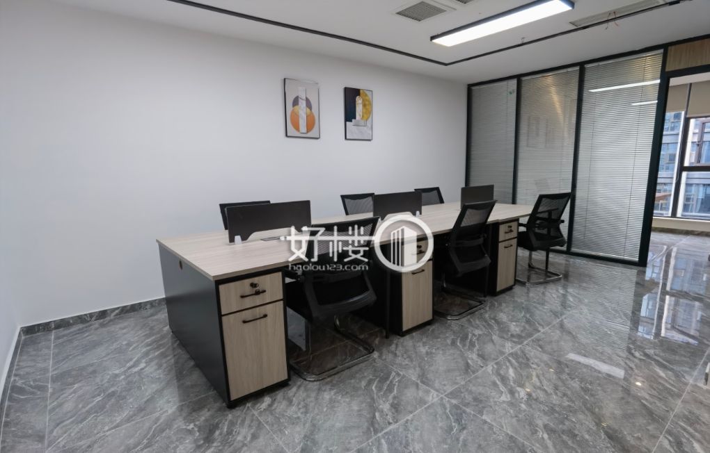 汽博 融创金贸时代 精装小面积 户型方正 采光好 写字楼|办公室出租|租赁/租金/图片