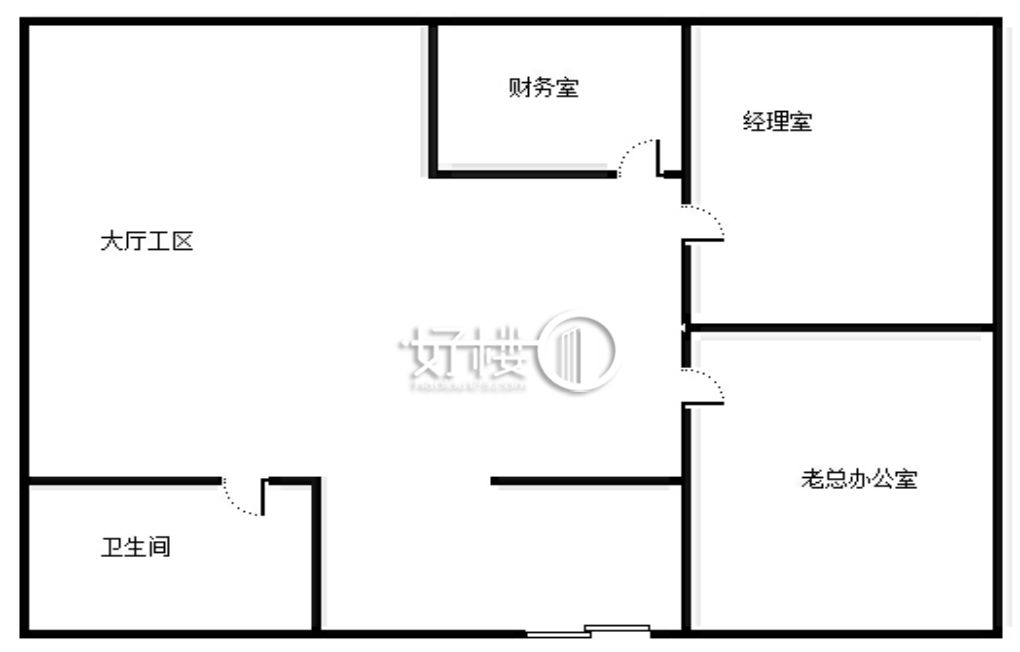 汽博中心融创金茂时代全新精装修拎包入驻随时看房m²写字楼|办公室出租|租赁/租金/图片