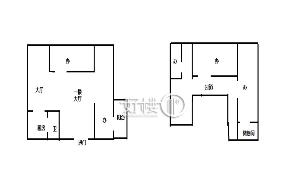 汽博融创金贸时代精装小面积户型方正采光好写字楼|办公室出租|租赁/租金/图片