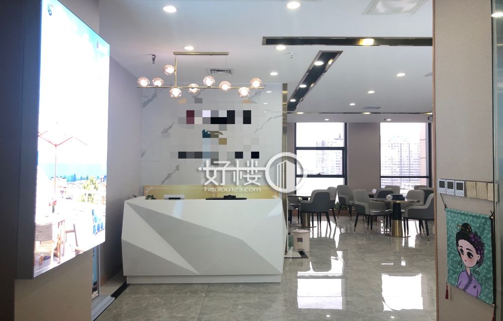 观音桥商圈中心精装写字楼小户型138平 看房方便写字楼|办公室出租|租赁/租金/图片
