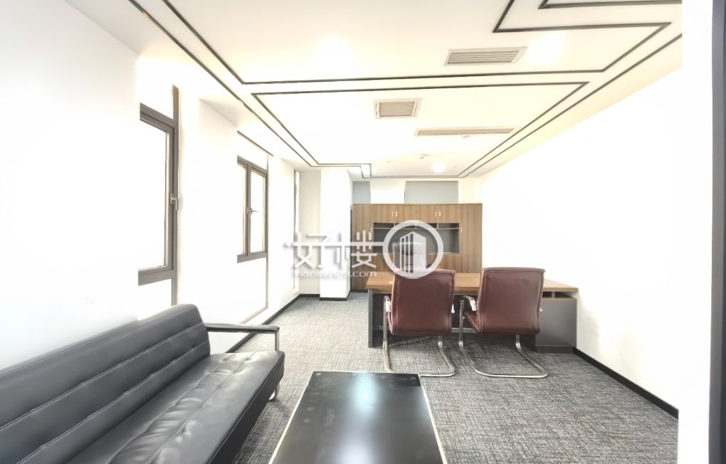 渝北汽博轻轨站旁 融科金开精装带家具出租写字楼|办公室出租|租赁/租金/图片