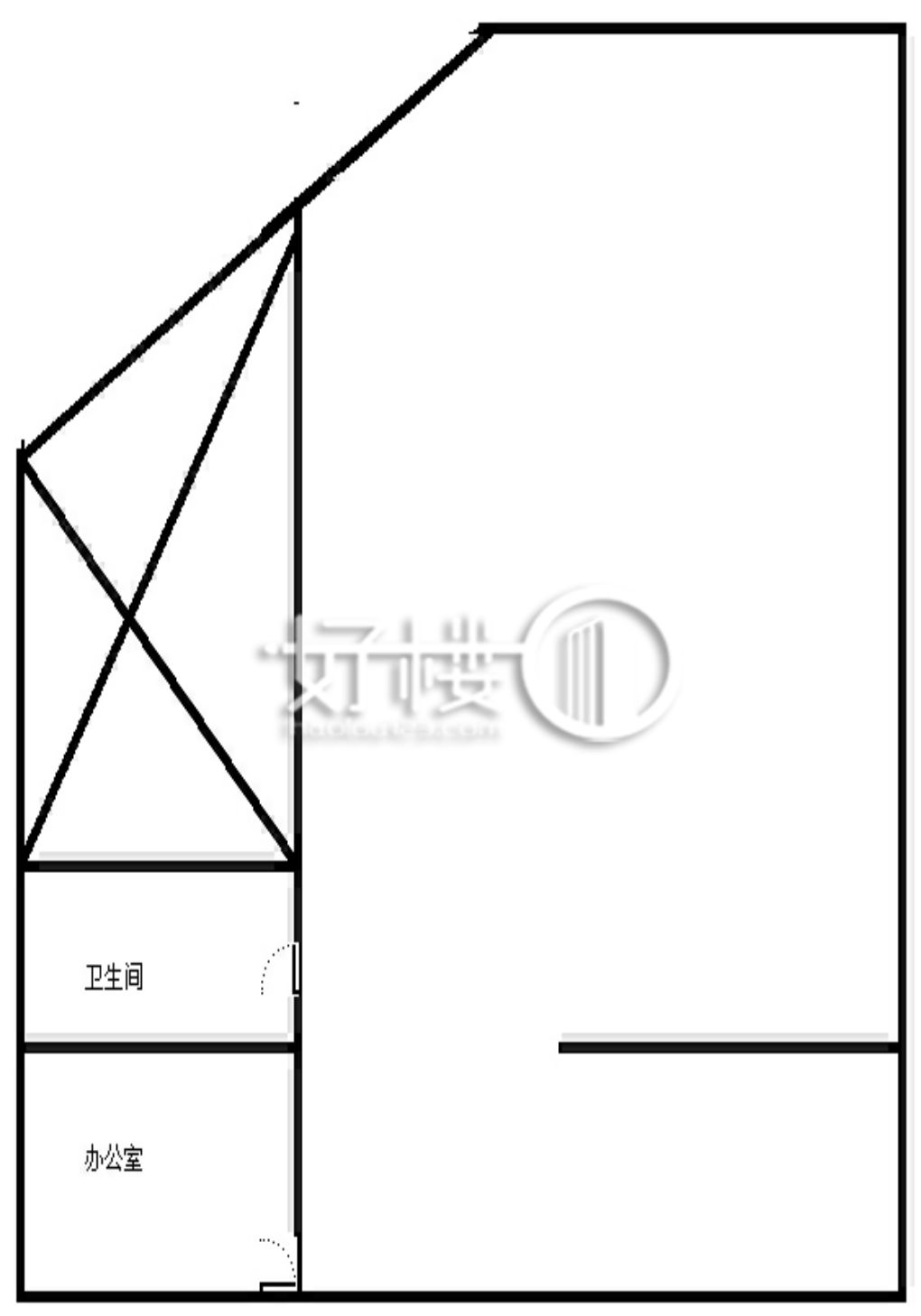 观音桥COSMOA栋写字楼|办公室出租|租赁/租金/图片