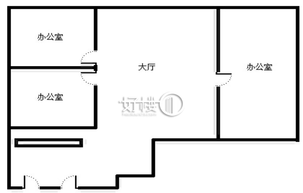 观音桥协信中心C幢写字楼|办公室出租|租赁/租金/图片