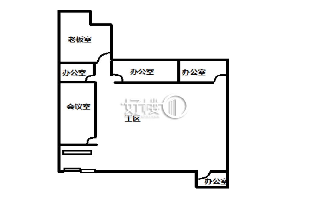 观音桥协信中心C幢写字楼|办公室出租|租赁/租金/图片