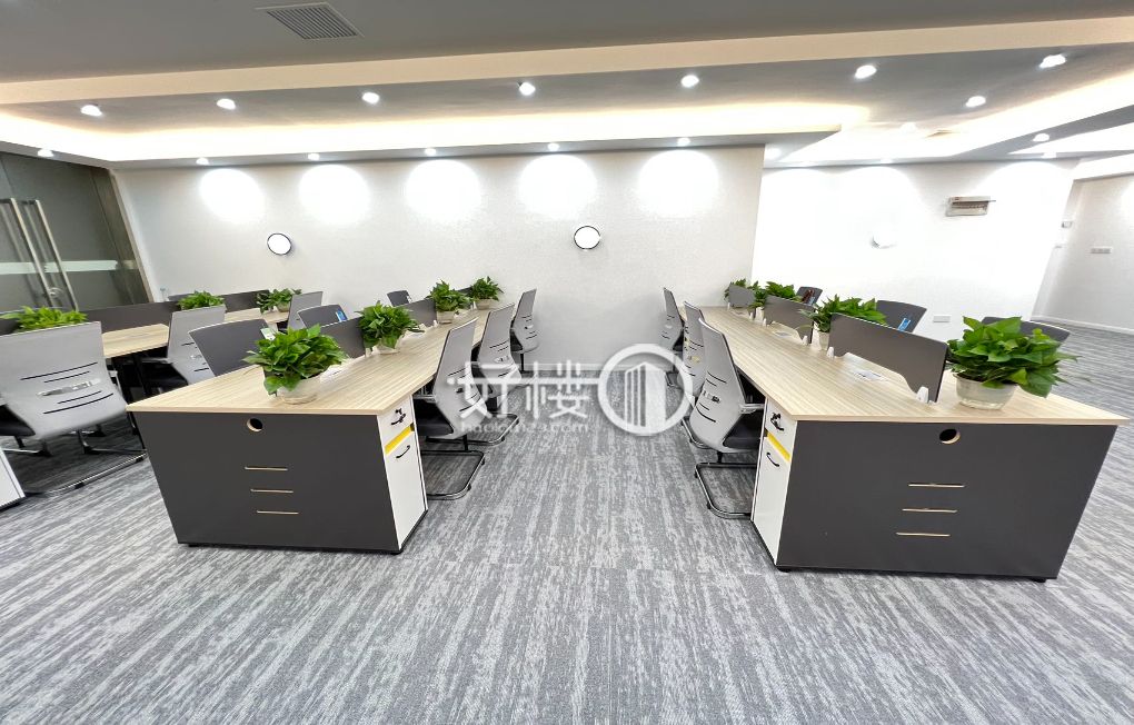 4隔间+20工位+形象墙  直接拎包办公  含物业m²写字楼|办公室出租|租赁/租金/图片