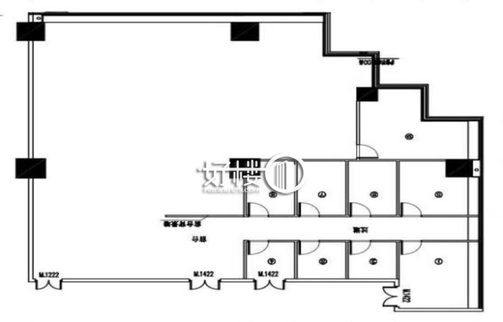观音桥协信中心C幢写字楼|办公室出售|租赁/租金/图片