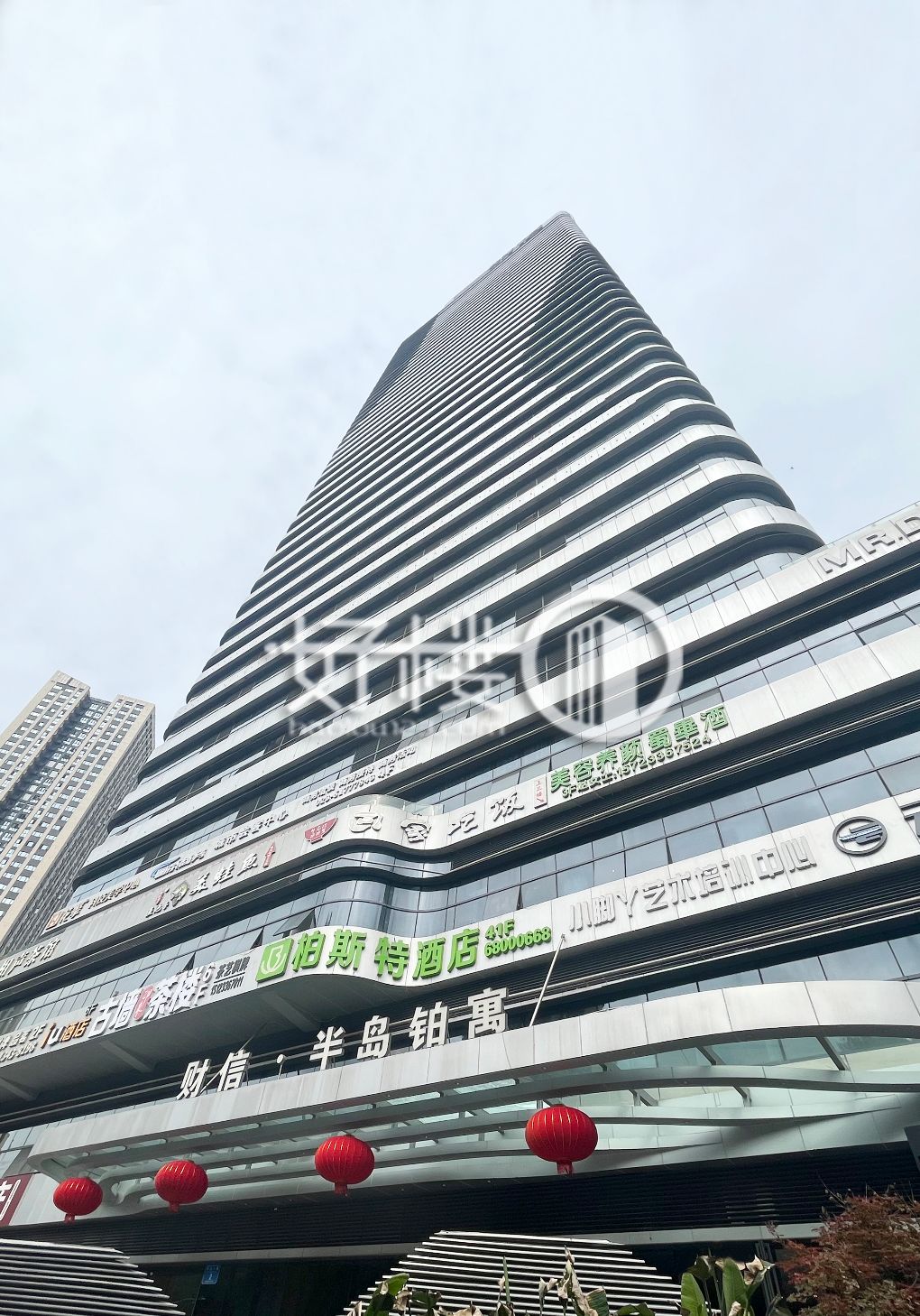 财信·半岛铂寓1号楼写字楼|办公室出租|租赁/租金/图片