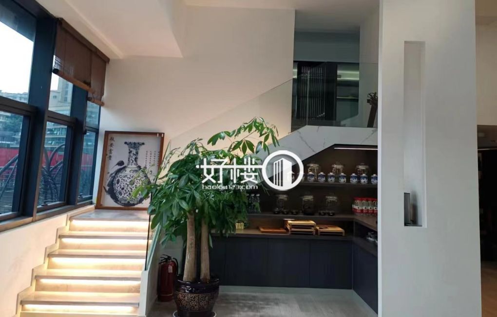 绝美装修跃层，实际使用面积高，可做接待办公等写字楼|办公室出租|租赁/租金/图片