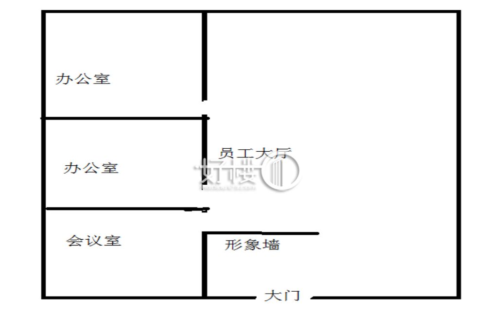 财富大厦A座写字楼|办公室出租|租赁/租金/图片