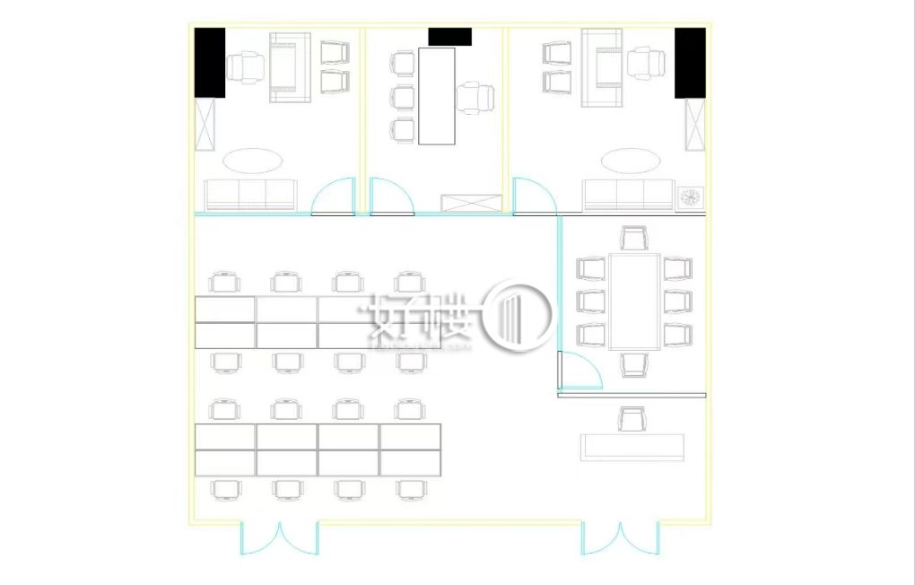 财富大厦A座写字楼|办公室出租|租赁/租金/图片