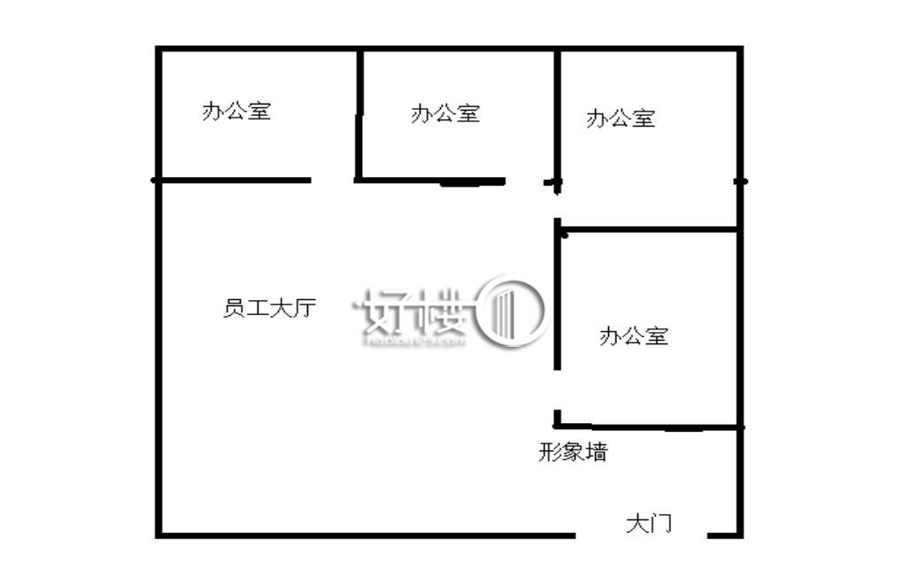 财富大厦A座写字楼|办公室出租|租赁/租金/图片