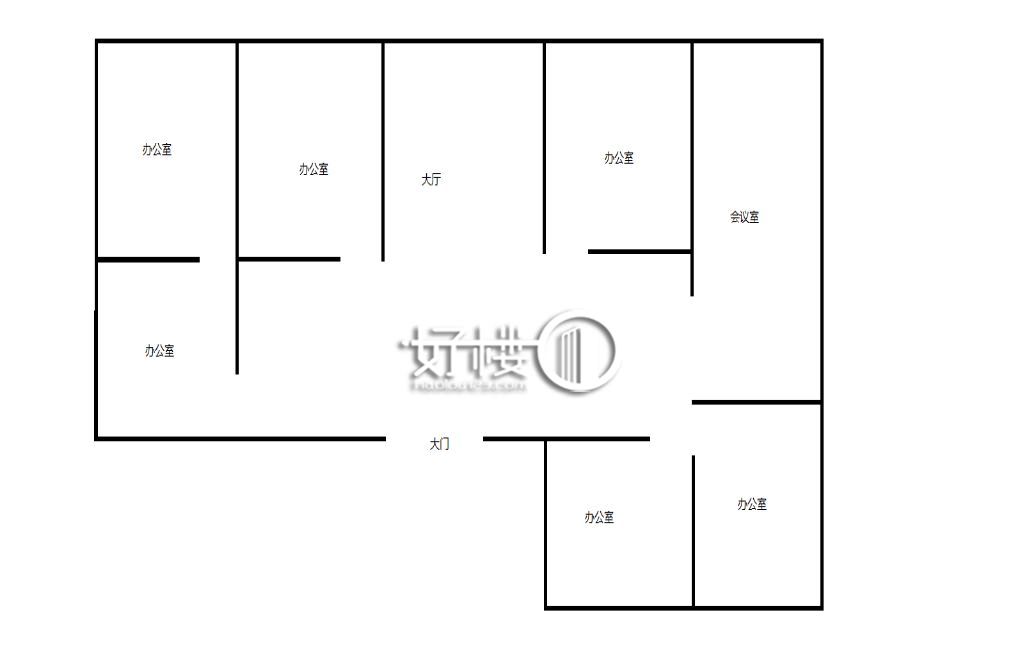 财富大厦B座写字楼|办公室出租|租赁/租金/图片