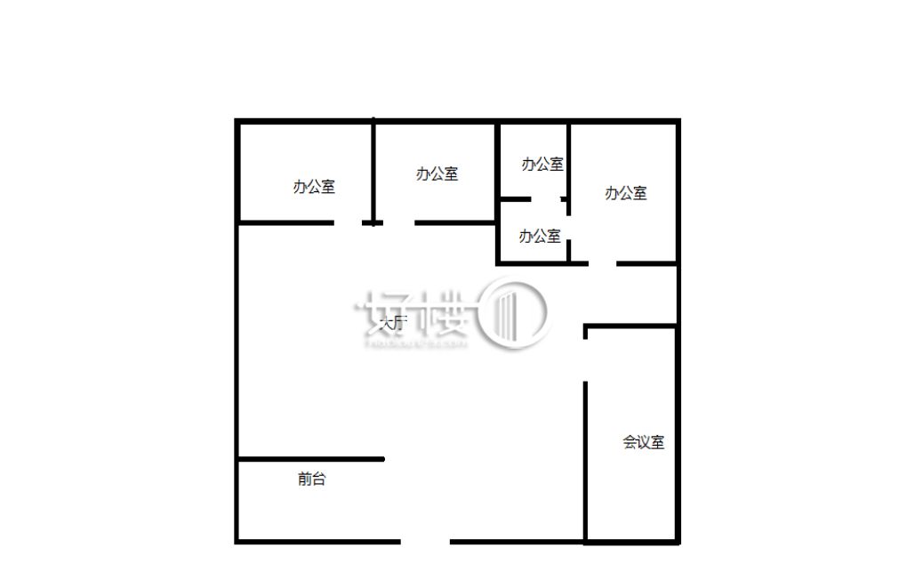 财富大厦E座写字楼|办公室出租|租赁/租金/图片