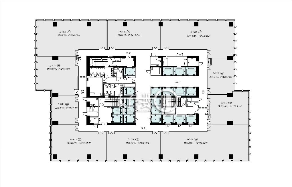 ICFCA塔写字楼|办公室出租|租赁/租金/图片