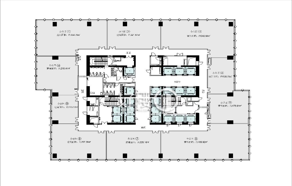 ICFCA塔写字楼|办公室出售|租赁/租金/图片