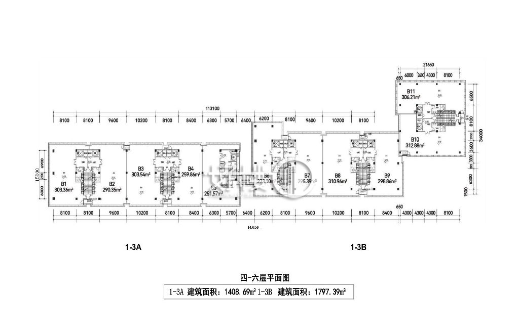 保亿中心一期3号楼3A单元写字楼|办公室出租|租赁/租金/图片