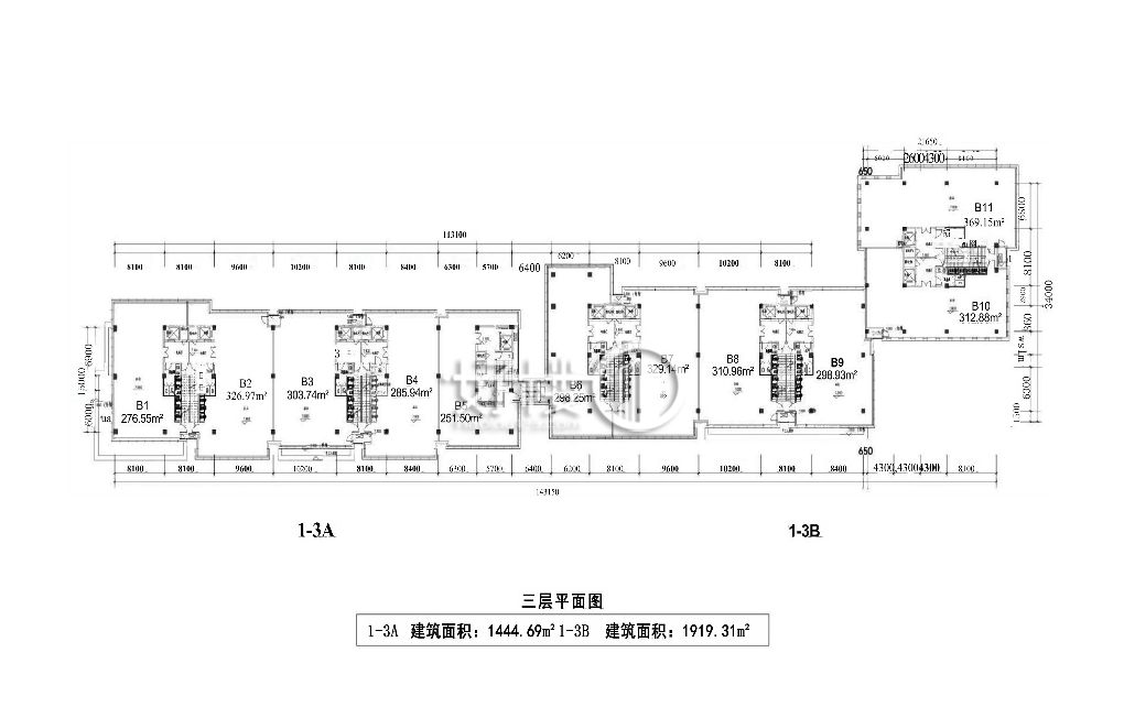 保亿中心一期3号楼3A单元写字楼|办公室出租|租赁/租金/图片
