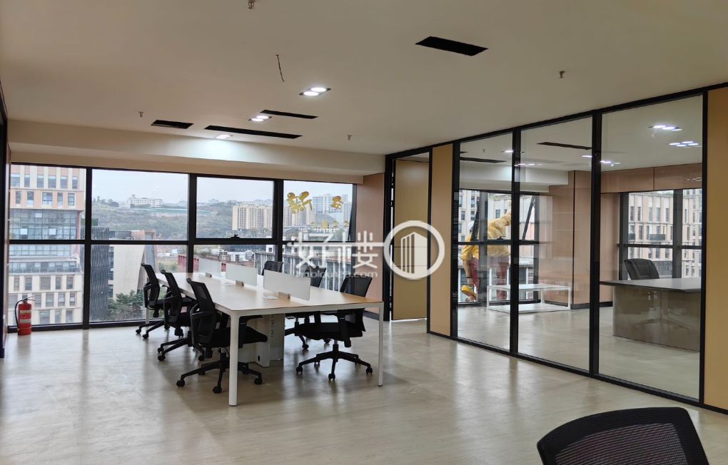 一口价8888含物业费渝北创意公园精装修办公室出租写字楼|办公室出租|租赁/租金/图片